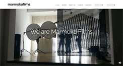 Desktop Screenshot of marmokafilms.com